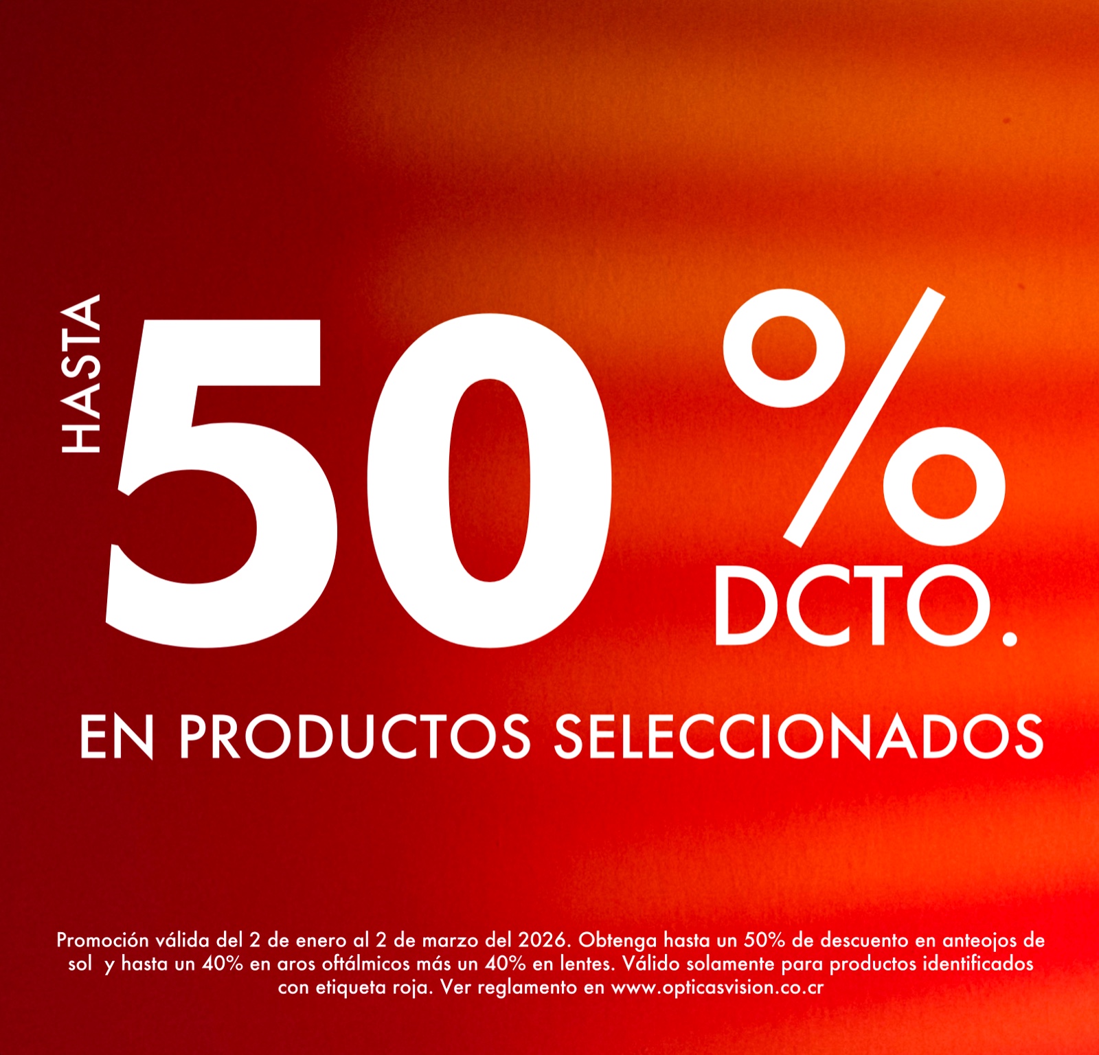 Hasta 50% desc. en Aros de Sol